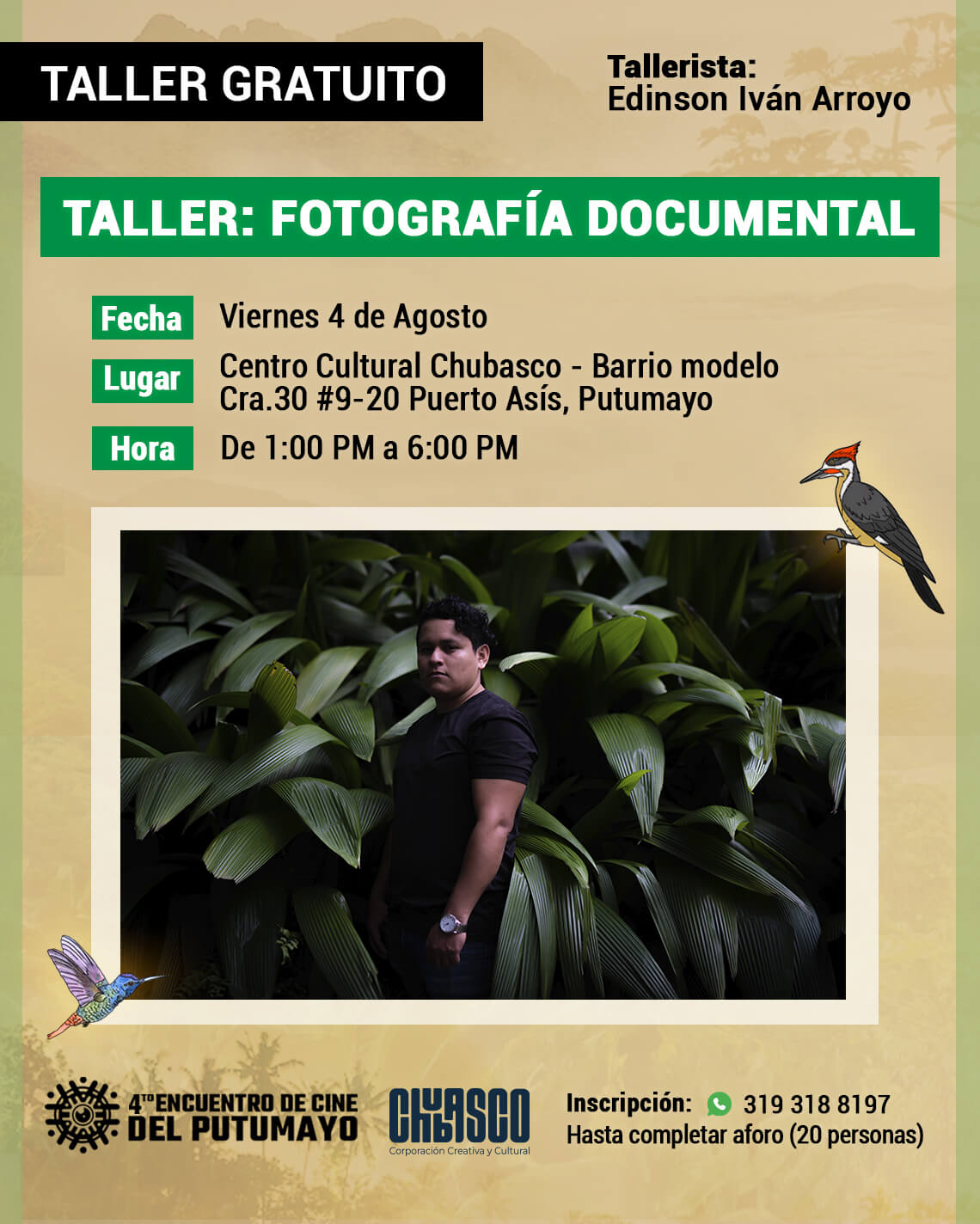 Taller Fotografía Documental Edinson Iván Arroyo